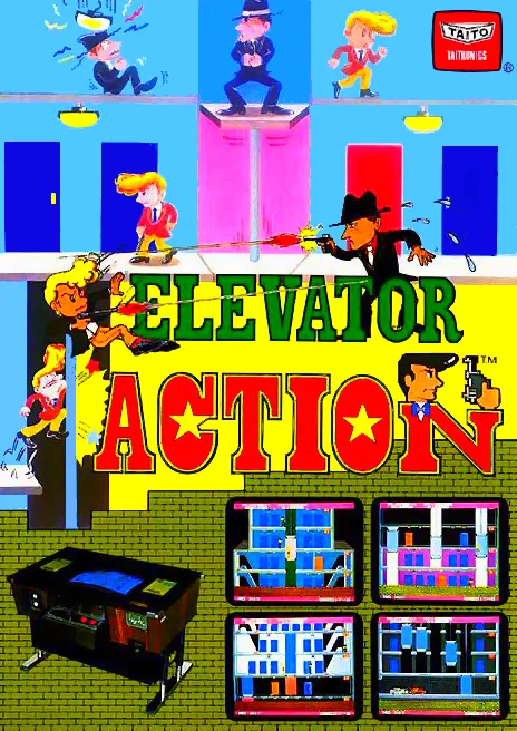 Elevator Action flyer