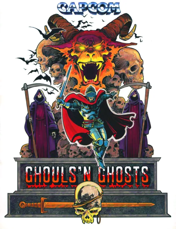 Ghouls'n Ghosts flyer