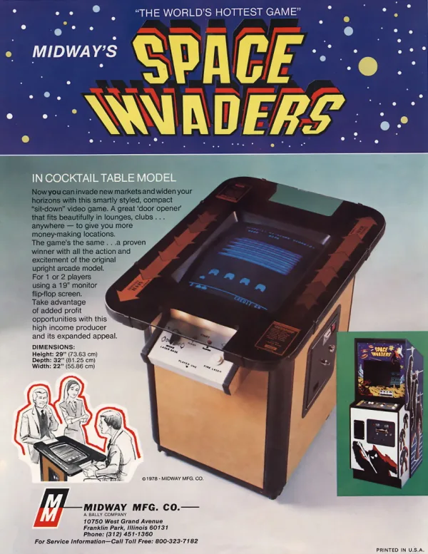 Space Invaders flyer