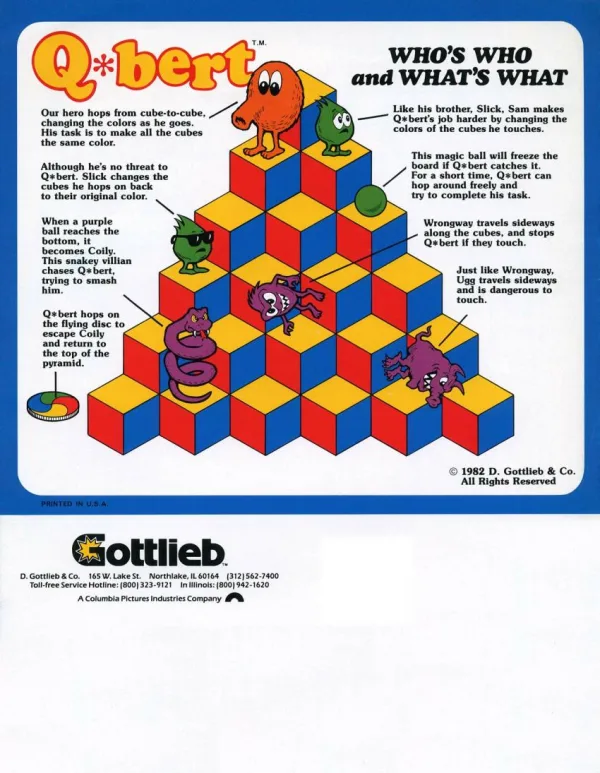Q*bert flyer
