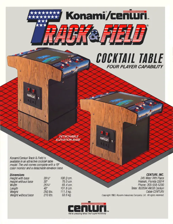 Track & Field flyer